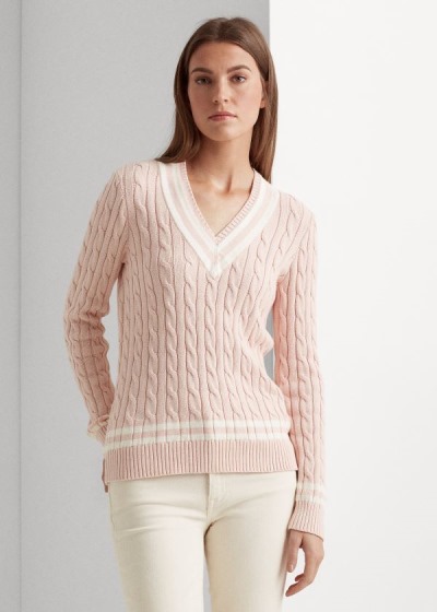 Women's Ralph Lauren Cotton Cricket Sweater | 528603UHT